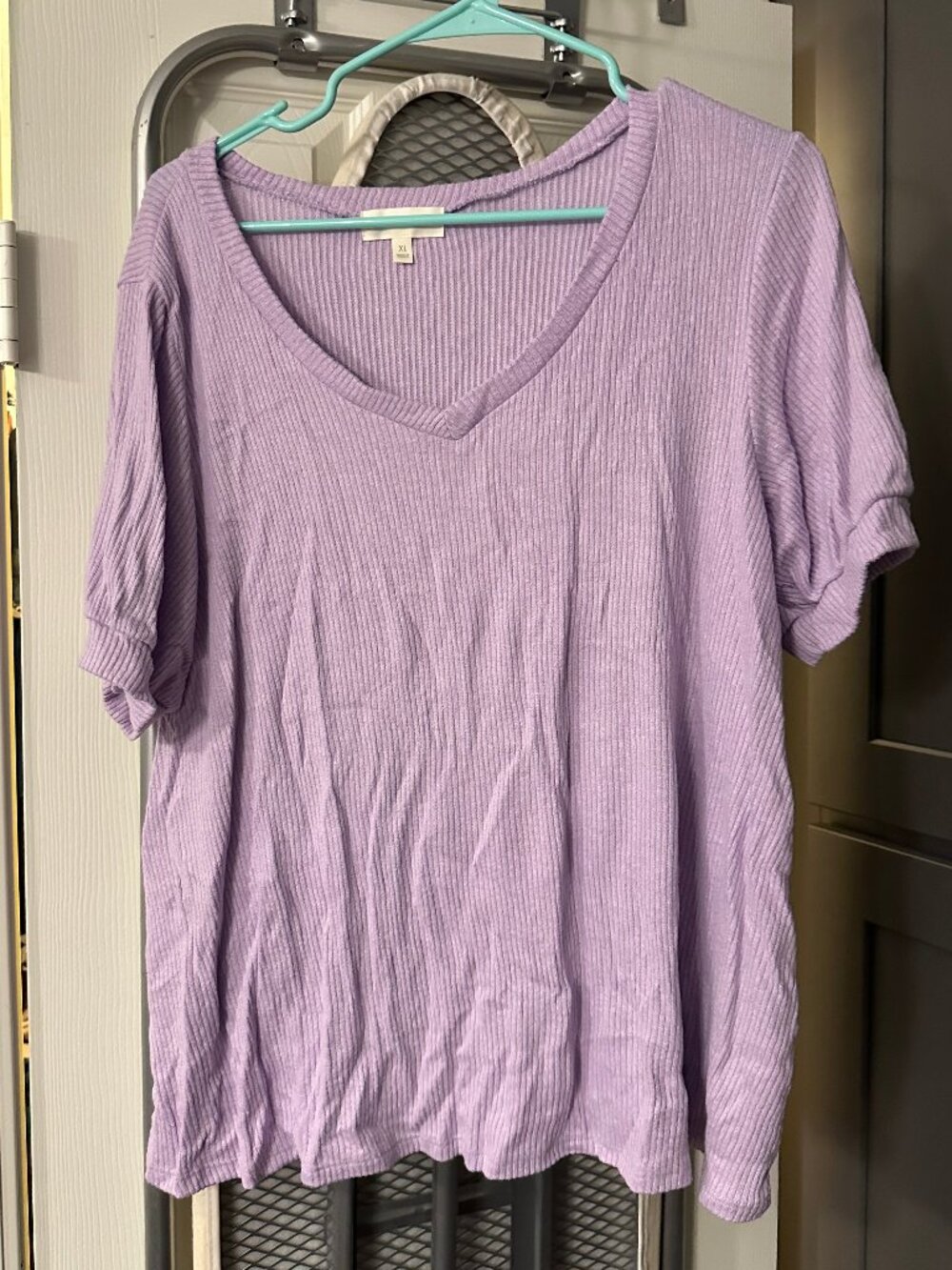light purple top